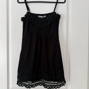 Elegant Black Mini Dress